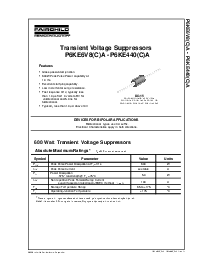 浏览型号P6KE170A的Datasheet PDF文件第1页