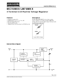 浏览型号MC78M06的Datasheet PDF文件第1页