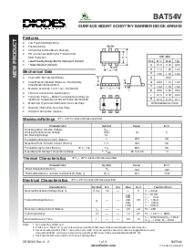 浏览型号BAT54V的Datasheet PDF文件第1页