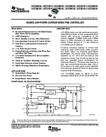 浏览型号UCC28C45的Datasheet PDF文件第1页