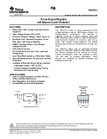 浏览型号TPS73701的Datasheet PDF文件第1页