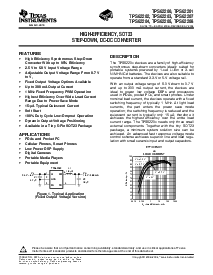 浏览型号TPS62200的Datasheet PDF文件第1页