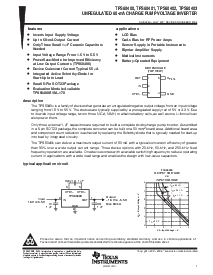 浏览型号TPS60401的Datasheet PDF文件第1页
