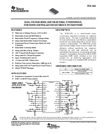 浏览型号TPS51100的Datasheet PDF文件第1页