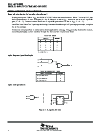 浏览型号SN74LVC1G0832的Datasheet PDF文件第2页