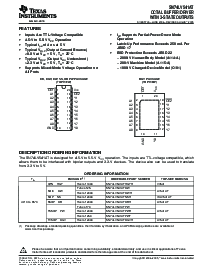 浏览型号SN74LV573AT的Datasheet PDF文件第1页