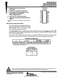 浏览型号SN74AHCT00Q-Q1的Datasheet PDF文件第1页