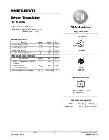 浏览型号MMBT3906TT1的Datasheet PDF文件第1页