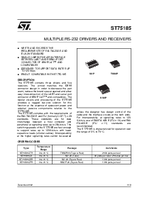 浏览型号ST75185CD的Datasheet PDF文件第1页