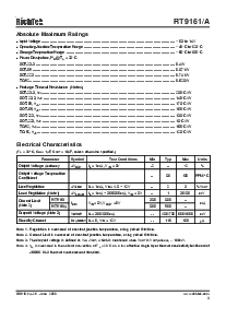 浏览型号RT9161A的Datasheet PDF文件第3页