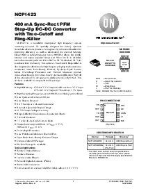 浏览型号NCP1421的Datasheet PDF文件第1页