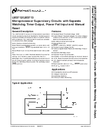 浏览型号LM3700的Datasheet PDF文件第1页