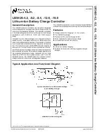 浏览型号LM3420的Datasheet PDF文件第1页