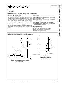 浏览型号LM2462的Datasheet PDF文件第1页