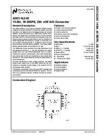 浏览型号ADC14L040的Datasheet PDF文件第1页