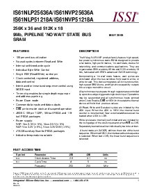 浏览型号IS62C256AL的Datasheet PDF文件第1页