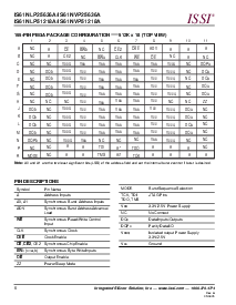 浏览型号IS62C256AL的Datasheet PDF文件第6页