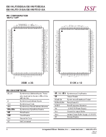 浏览型号IS61LPS12832A的Datasheet PDF文件第8页