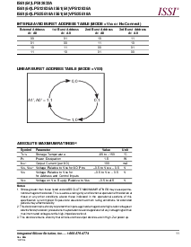 浏览型号IS61LV256AL的Datasheet PDF文件第11页