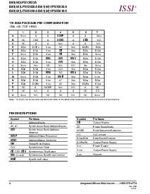 浏览型号IS64VPS25618A的Datasheet PDF文件第4页