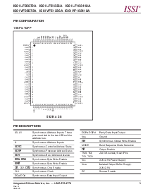 浏览型号IS61LF51236A的Datasheet PDF文件第9页