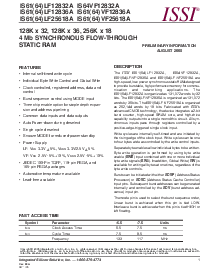 浏览型号IS61C1024AL的Datasheet PDF文件第1页