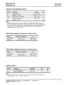 浏览型号IS24C64A的Datasheet PDF文件第9页