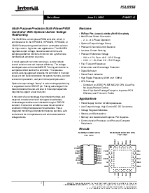 浏览型号ISL6558CR的Datasheet PDF文件第1页