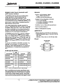 浏览型号ISL6505CB的Datasheet PDF文件第1页