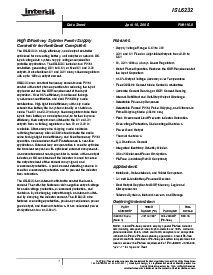 浏览型号ISL6232的Datasheet PDF文件第1页