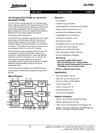 浏览型号ISL55100A的Datasheet PDF文件第1页