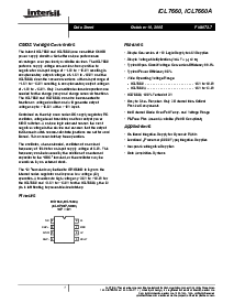 浏览型号ICL7660CBAZ的Datasheet PDF文件第1页