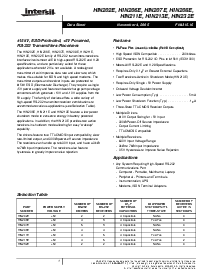 浏览型号HIN232ECB-T的Datasheet PDF文件第1页