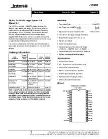 浏览型号HI5812JIPZ的Datasheet PDF文件第1页