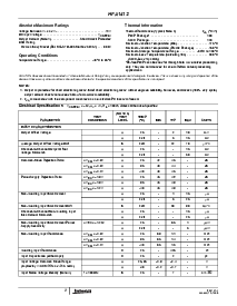 浏览型号HFA1412IB的Datasheet PDF文件第2页