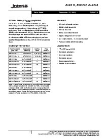 浏览型号EL8401IS的Datasheet PDF文件第1页