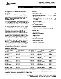 浏览型号DG412DYZ的Datasheet PDF文件第1页