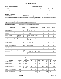 浏览型号CA3260EZ的Datasheet PDF文件第2页