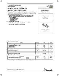 浏览型号MRFG35010的Datasheet PDF文件第1页