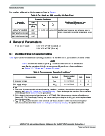 浏览型号MPC7447AECS02AD的Datasheet PDF文件第2页