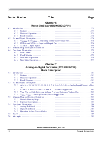 浏览型号MC9S12XDP512的Datasheet PDF文件第10页