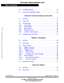 浏览型号MC68HC705K1的Datasheet PDF文件第6页