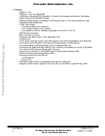 浏览型号MC68HC11C0的Datasheet PDF文件第2页