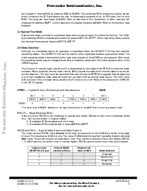 浏览型号MC68HC11C0TS的Datasheet PDF文件第9页