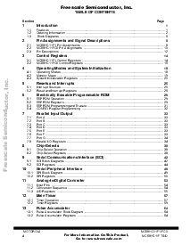 浏览型号MC68HC11FTS的Datasheet PDF文件第4页