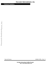 浏览型号MC68HC11ED0的Datasheet PDF文件第4页