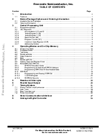 浏览型号MC68HC11EA9TS的Datasheet PDF文件第2页