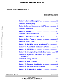 浏览型号MC68HC05V12的Datasheet PDF文件第3页