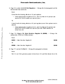浏览型号MC68HC05P9AD的Datasheet PDF文件第4页