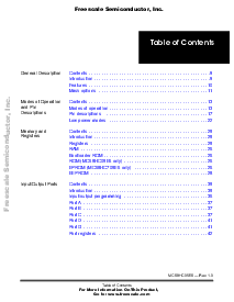 浏览型号MC68HC05E6的Datasheet PDF文件第5页